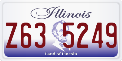 IL license plate Z635249