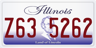 IL license plate Z635262