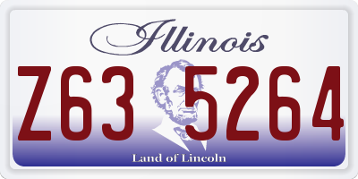 IL license plate Z635264
