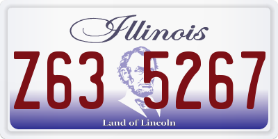 IL license plate Z635267