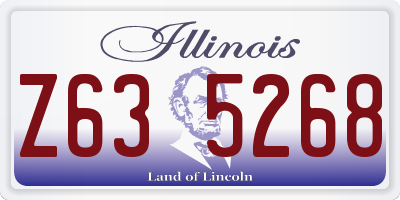 IL license plate Z635268