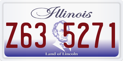 IL license plate Z635271