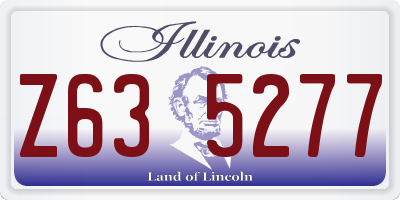 IL license plate Z635277