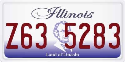 IL license plate Z635283