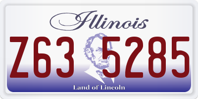 IL license plate Z635285