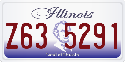 IL license plate Z635291