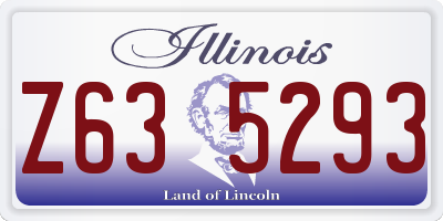 IL license plate Z635293