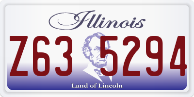 IL license plate Z635294
