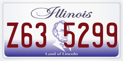 IL license plate Z635299