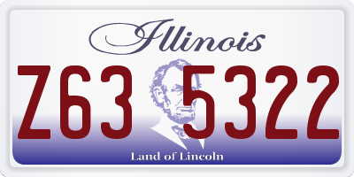 IL license plate Z635322