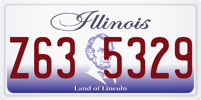 IL license plate Z635329