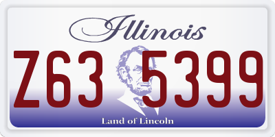 IL license plate Z635399