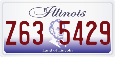 IL license plate Z635429
