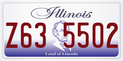 IL license plate Z635502