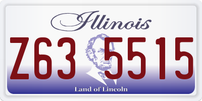 IL license plate Z635515