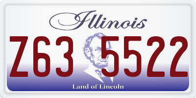IL license plate Z635522