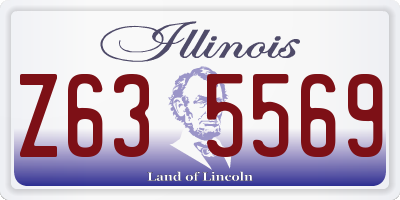 IL license plate Z635569