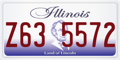 IL license plate Z635572