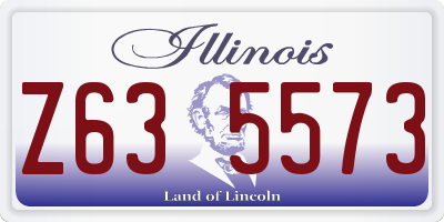IL license plate Z635573
