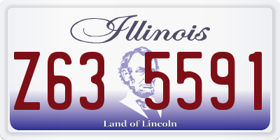 IL license plate Z635591