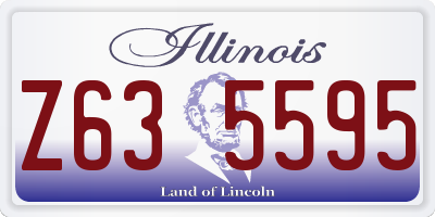 IL license plate Z635595