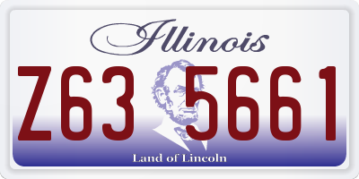 IL license plate Z635661