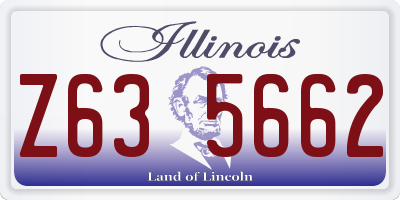 IL license plate Z635662