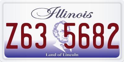 IL license plate Z635682