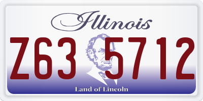 IL license plate Z635712