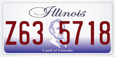 IL license plate Z635718