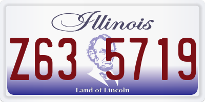 IL license plate Z635719