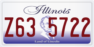IL license plate Z635722