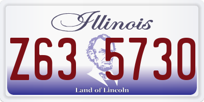 IL license plate Z635730