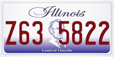 IL license plate Z635822