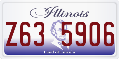 IL license plate Z635906