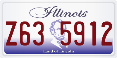 IL license plate Z635912