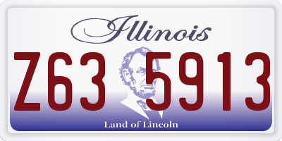 IL license plate Z635913