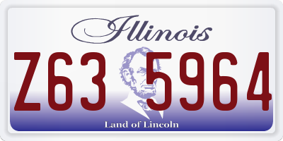 IL license plate Z635964