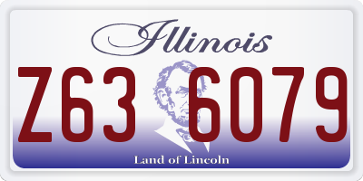 IL license plate Z636079