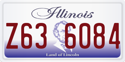 IL license plate Z636084