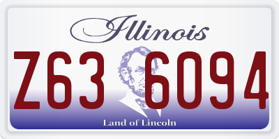 IL license plate Z636094