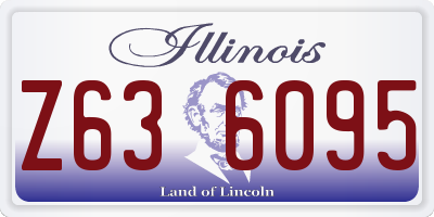 IL license plate Z636095