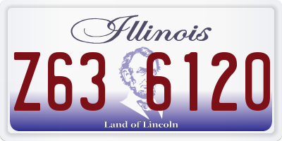 IL license plate Z636120