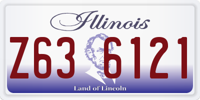 IL license plate Z636121