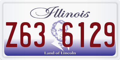 IL license plate Z636129