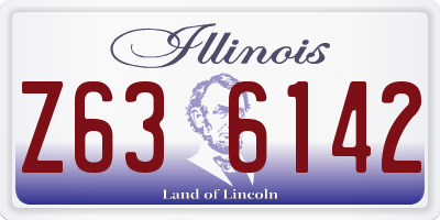 IL license plate Z636142