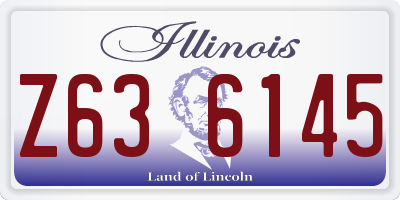 IL license plate Z636145