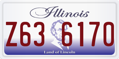 IL license plate Z636170