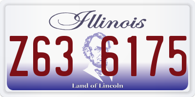 IL license plate Z636175