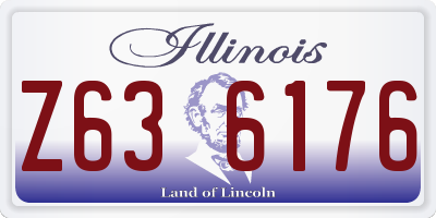 IL license plate Z636176